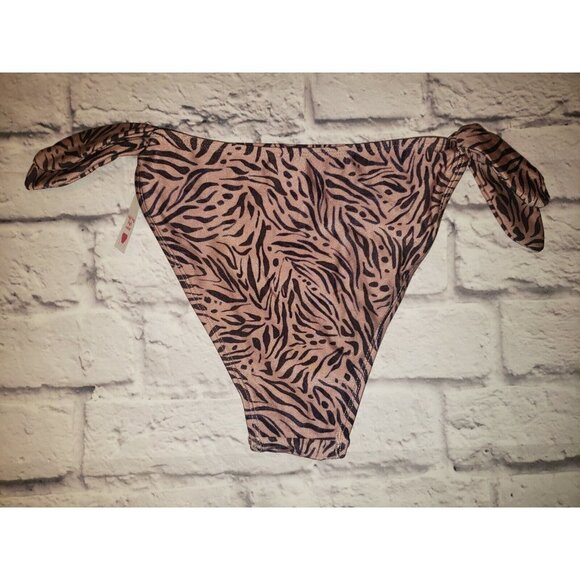 NWT Xhilaration Junior's Size XS Animal Print Bikini 2pc Swimsuit Set - Picture 3 of 6